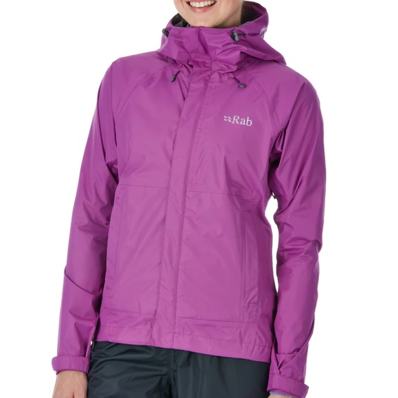 Rab Downpour Waterproof Jacket Women's - Picture 2 of 11